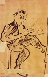 Mujer De Cabellos Largos-reverso — Albert Marquet, Fauvism