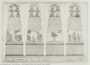 The Obelisk under the Liberty Tree, Boston