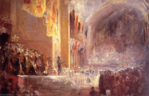 Sketch For The Opening Of The First Parliament — Thomas William Roberts