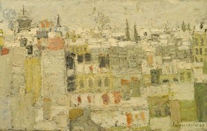 Lyons Landscape In Snow — Henri Lachièze Rey