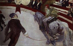 In The Circus Fernando - Amazon — Henri De Toulouse-lautrec