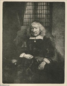 Jacob Haring: Portrait Known As 'the Old Haring' — Rembrandt Van Rijn, Baroque