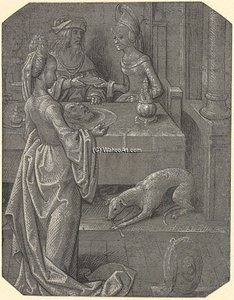 Salome With The Head Of John The Baptist