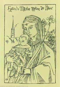 Saint Mary, Mother Of God — Émile Bernard, Post-impressionist Movement