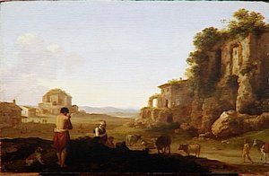 RUINES DU PALAIS DES EMPEREURS ET TEMPLE DE MINERVA MEDICA A ROME