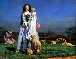 The Pretty Baa Lambs — Ford Madox Brown