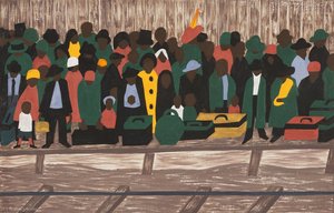 And The Migrants Kept Coming — Jacob Lawrence