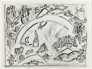 Noah And The Rainbow (15) — Marc Chagall, Surrealism
