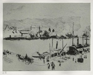 Quai Boieldieu in Rouen