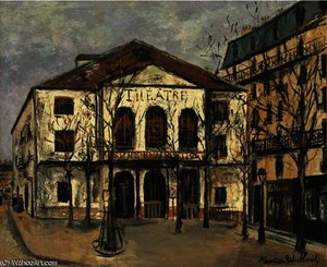 Le Théâtre — Maurice Utrillo