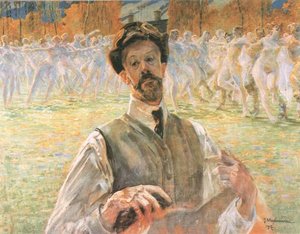 Self-portrait With A Dance Pageant — Jacek Malczewski
