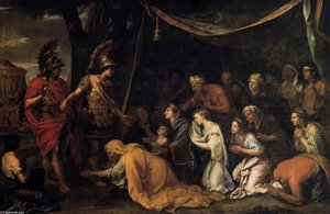 The Family Of Darius Before Alexander — Charles Le Brun, Baroque