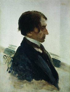 Portrait Of The Artist Isaak Brodskiy — Ilya Yefimovich Repin