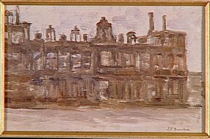 Hôtel De Ville De Reims, Septembre 1917 — Joseph-félix Bouchor