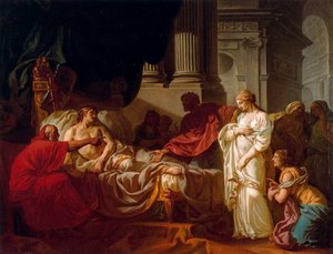 Antiochus And Stratonice — Jean-auguste-dominique Ingres