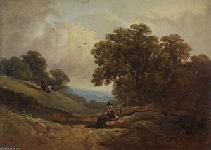 Landscape With A Welsh Woman — Joseph Horlor