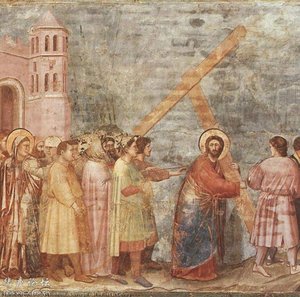 Scrovegni - [34] - Camino De Calvario — Giotto Di Bondone