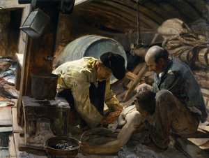Yet They Say Fish Is Expensive — Joaquín Sorolla Y Bastida, Impressionistic Realism
