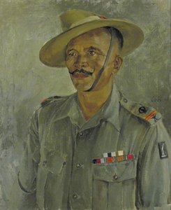 Subedar Major Of The 3 8 Gurkhas — Leslie Cole