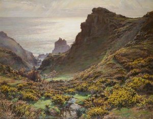 On the Cornish Cliffs (Kynance Cove)