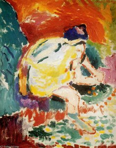 Femme Au Ruisseau Huile Sur Toile Galerie Artel — Henri Matisse, Post-impressionism And Fauvism