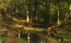 I Come From Haunts Of Coot And Hearn (also Known As A Brook In The Woods) — Thomas Worthington Whittredge