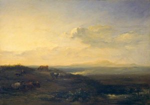 Solway Moss Evening — William Simson