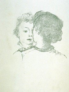Rab (facing A Woman) — Arthur B. Davies