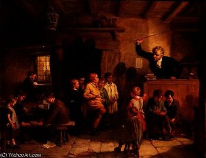 A Village School — William Bromley Iii