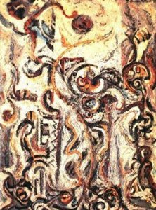 The Mad Moon-woman — Paul Jackson Pollock