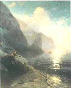 Pushkin In Gurzuf — Ivan Konstantinovich Aivazovsky
