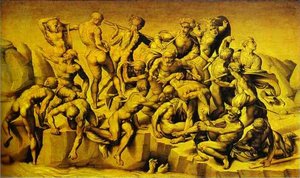 Aristotile Da Sangallo; The Battle Of Cascina — Michelangelo Buonarroti, Renaissance