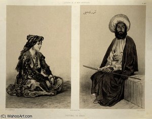 Costumes Of Baku — Grigory Grigorievich Gagarin