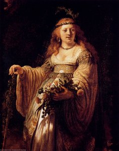 Flora — Rembrandt Van Rijn, Baroque