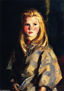 Young Blond Girl, Corrymore Lass (bridget Lavelle) — Robert Henri