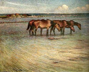Horses Cooling — Nils Kreuger