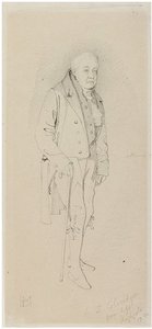 Portrait Of Samuel Taylor Coleridge, Poet — Daniel Maclise