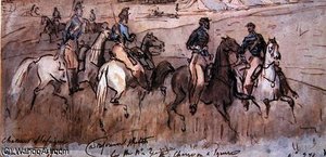 The Chasseurs d'Afrique during the Crimean War