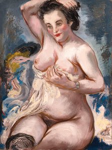 Nude (eva Grosz) — George Grosz