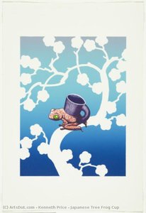 Japanese Tree Frog Cup — Kenneth Price