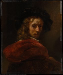 Man In A Red Cloak — Rembrandt Peale
