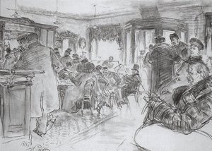 At Dominic's — Ilya Yefimovich Repin