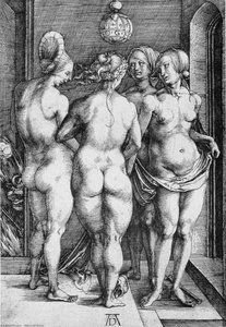 The Four Witches — Albrecht Dürer, Mannerism