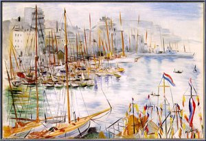 Le Port De Marseille — Moïse Kisling