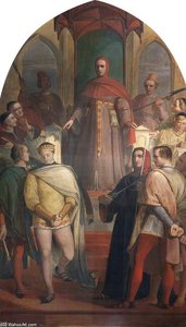 Prince Henry Acknowledging The Authority Of Judge Gascoigne — Richard Redgrave