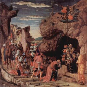 Anbetung Der Drei Könige — Andrea Mantegna