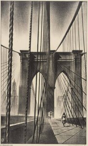 Brooklyn Bridge — Louis Lozowick