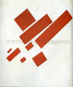 Suprematism. Two Dimensional Self Portrait — Kazimir Malevich