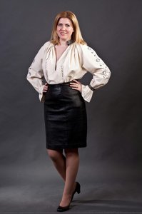 Aievea Collection; \nbanat Traditional Shirt;\nbased On Artefact Of The National Museum Of The Romanian Peasant — Diana Ciobanu