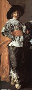 The Meagre Company (detail) — Frans Hals I, Baroque
